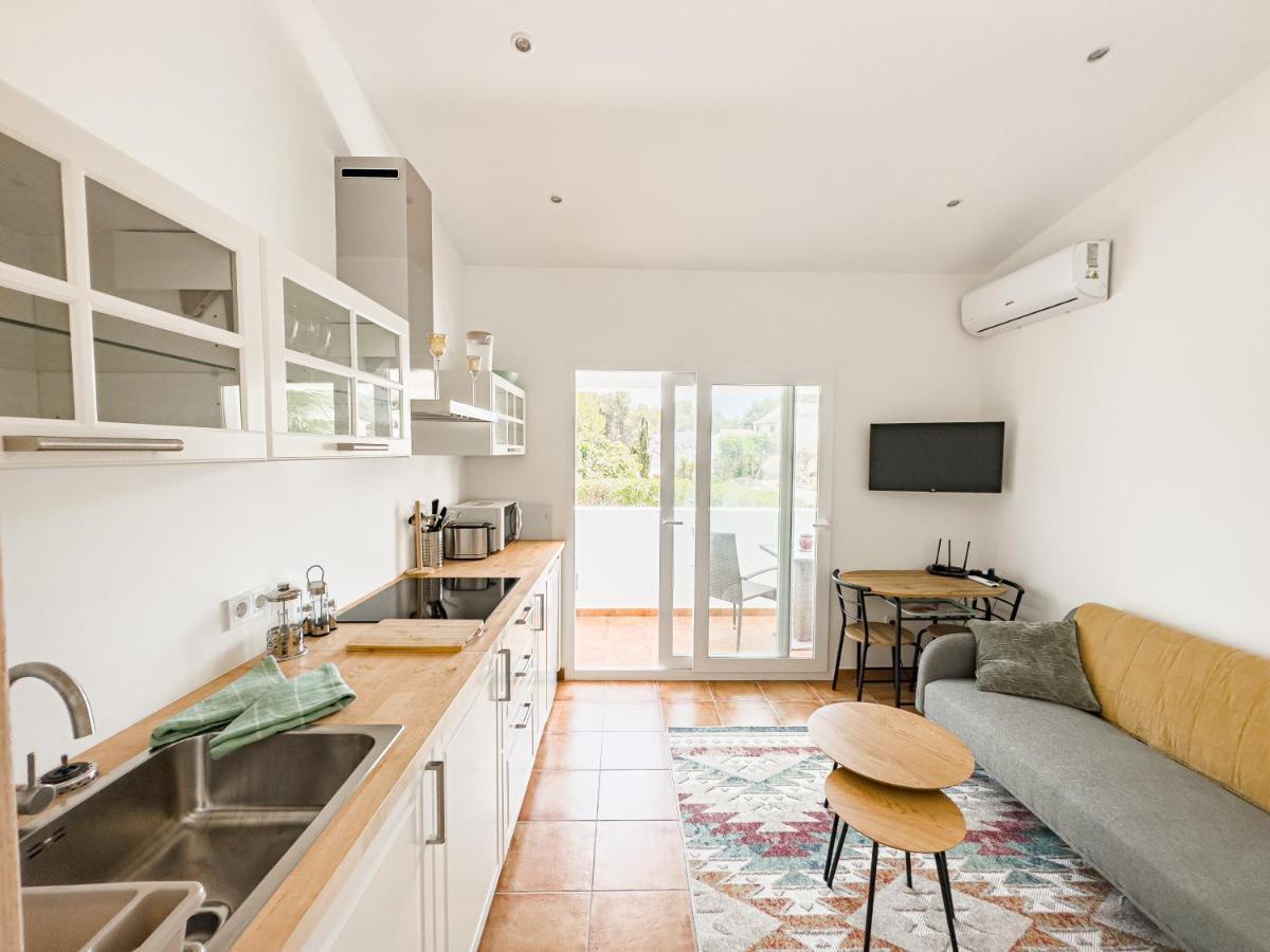 Casa Maria Top Floor Studio Apartment With Swimming Pool Jávea Exterior foto